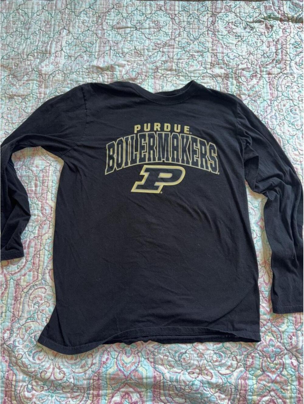 Fanatics Purdue Men's Black Tshirt